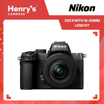 Nikon Z50 II with 16-50mm Lens Kit