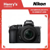 Nikon Z50 Mirrorless with 16-50mm Kit Lens