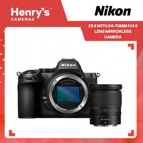 Nikon Z5 II with 24-70mm f/4 S Lens Mirrorless Camera