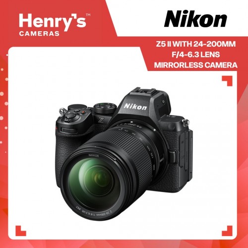 Nikon Z5 II with 24-200mm f/4-6.3 Lens Mirrorless Camera
