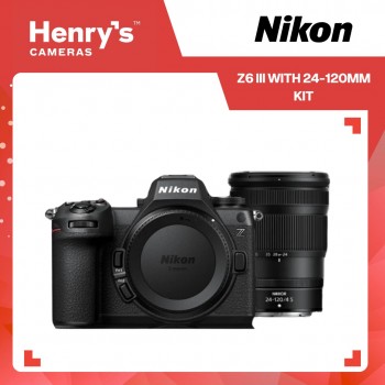 Nikon Z6 III with 24-120mm Kit
