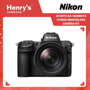 Nikon Z8 with 24-120mm F4 Hybrid Mirrorless Camera Kit 