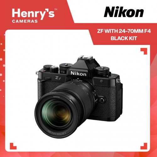 Nikon ZF with 24-70mm F4 Black Kit