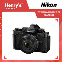 Nikon ZF with 40mm F2.8 SE Black Kit