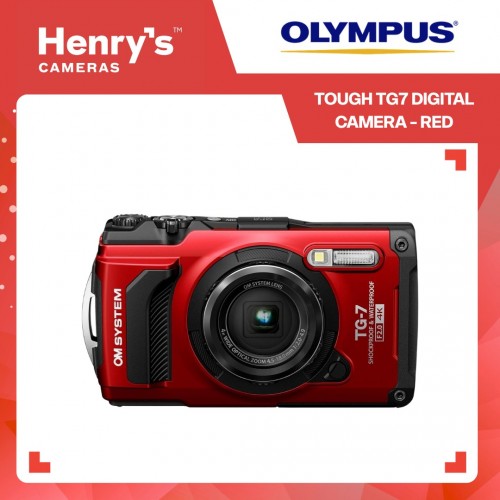 Olympus Tough TG7 Digital Camera - Red