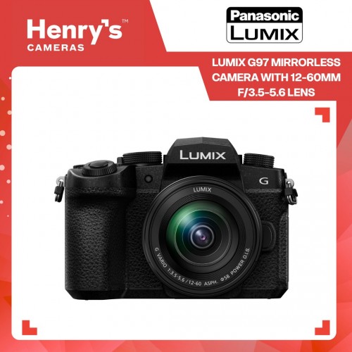 Panasonic Lumix G97 Mirrorless Camera with 12-60mm f/3.5-5.6 Lens