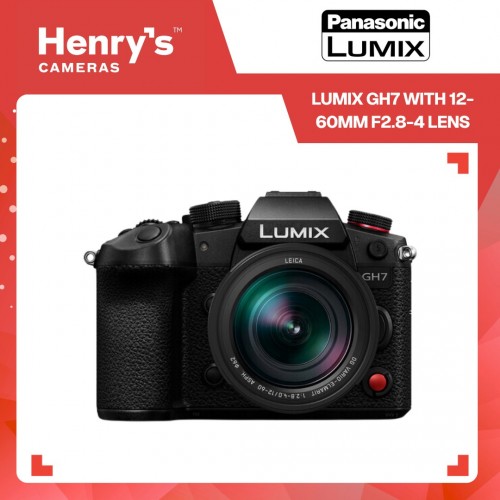 Panasonic Lumix GH7 with 12-60mm F2.8-4 Lens
