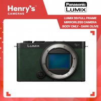 Panasonic Lumix S9 Full Frame Mirrorless Camera Body Only - Dark Olive
