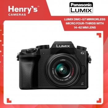 Panasonic Lumix DMC-G7 Mirrorless Micro Four-Thirds with 14-42 mm Lens Panasonic Lumix DMC-G7 Mirrorless Micro Four-Thirds with 14-42 mm Lens