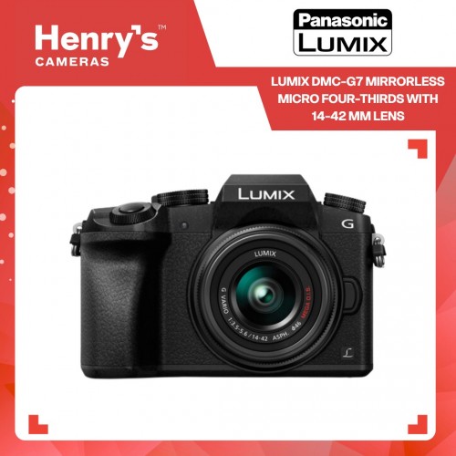 Panasonic Lumix DMC-G7 Mirrorless Micro Four-Thirds with 14-42 mm Lens