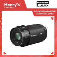 Panasonic HC-VX3 4K Camcorder 24X Optical Zoom Panasonic HC-VX3 4K Camcorder 24X Optical Zoom