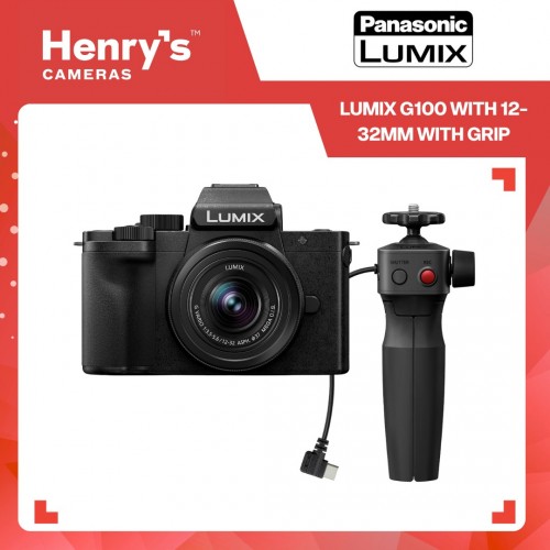 Panasonic Lumix G100 with 12-32mm with Grip Panasonic Lumix G100 with 12-32mm with Grip