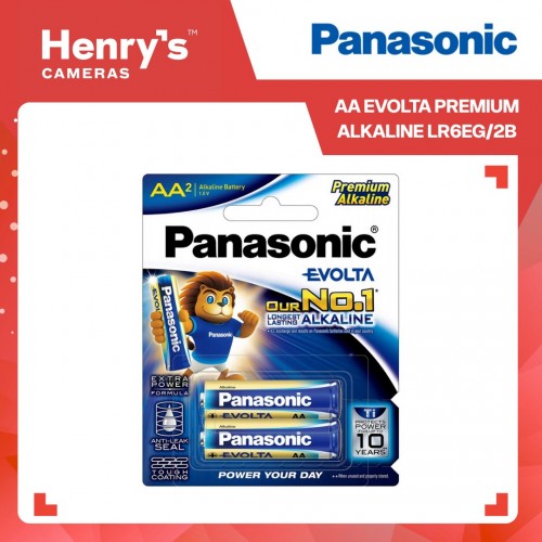 Panasonic AA Evolta Premium Alkaline LR6EG/2B Panasonic AA Evolta Premium Alkaline LR6EG/2B