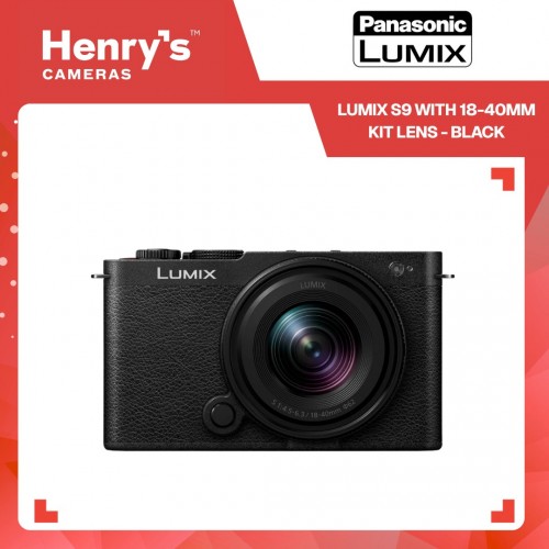 Panasonic Lumix S9 with 18-40mm Kit Lens - Black