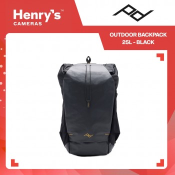 Peak Design Outdoor Backpack 25L - Black Peak Design Outdoor Backpack 25L - Black