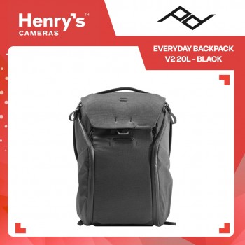 Peak Design Everyday Backpack V2 20L - Black Peak Design Everyday Backpack V2 20L - Black