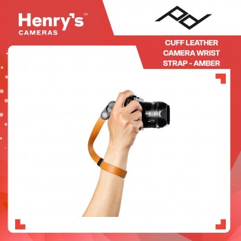Peak Design Cuff Leather Camera Wrist Strap - Amber Peak Design Cuff Leather Camera Wrist Strap - Amber