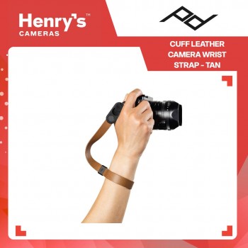 Peak Design Cuff Leather Camera Wrist Strap - Tan Peak Design Cuff Leather Camera Wrist Strap - Tan