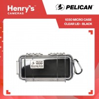 Pelican 1030 Micro Case Clear Lid - Black Pelican 1030 Micro Case Clear Lid - Black