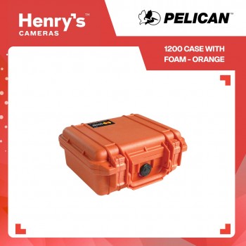 Pelican 1200 Case with Foam - Orange Pelican 1200 Case with Foam - Orange