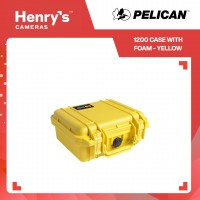 Pelican 1200 Case with Foam - Yellow Pelican 1200 Case with Foam - Yellow