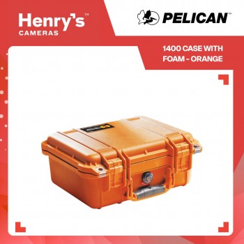 Pelican 1400 Case with Foam - Orange Pelican 1400 Case with Foam - Orange