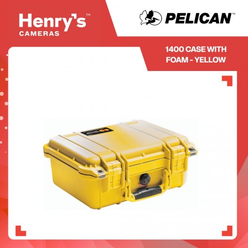 Pelican 1400 Case with Foam - Yellow Pelican 1400 Case with Foam - Yellow