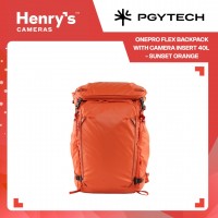 Pgytech OnePro Flex Backpack with Camera Insert 40L - Sunset Orange