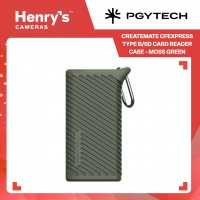 Pgytech CreateMate CFexpress Type B/SD Card Reader Case - Moss Green