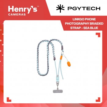 Pgytech LinkGo Phone Photography Braided Strap - Sea Blue