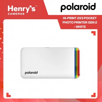 Polaroid Hi-Print 2x3 Pocket Photo Printer Gen 2 - White