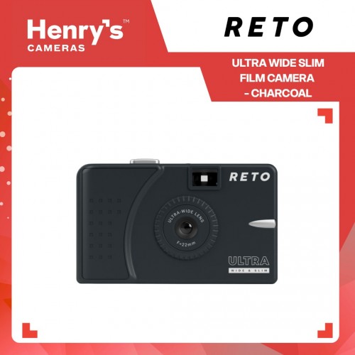 Reto Ultra Wide Slim Film Camera - Charcoal Reto Ultra Wide Slim Film Camera - Charcoal