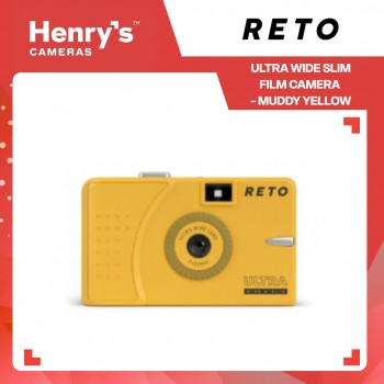 Reto Ultra Wide Slim Film Camera - Muddy Yellow Reto Ultra Wide Slim Film Camera - Muddy Yellow
