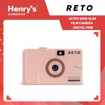 Reto Ultra Wide Slim Film Camera - Pastel Pink Reto Ultra Wide Slim Film Camera - Pastel Pink
