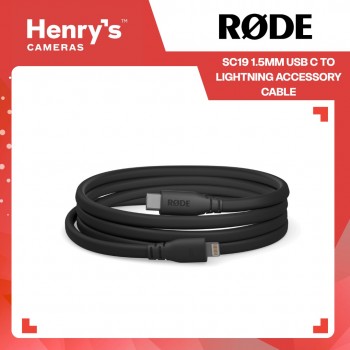Rode SC19 1.5mm USB C to Lightning Accessory Cable Rode SC19 1.5mm USB C to Lightning Accessory Cable