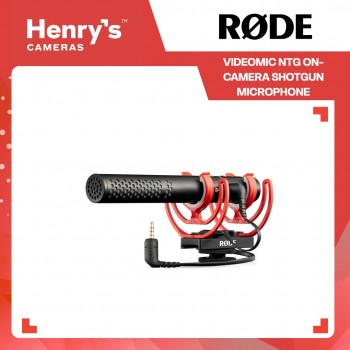 Rode VideoMic NTG On-Camera Shotgun Microphone Rode VideoMic NTG On-Camera Shotgun Microphone
