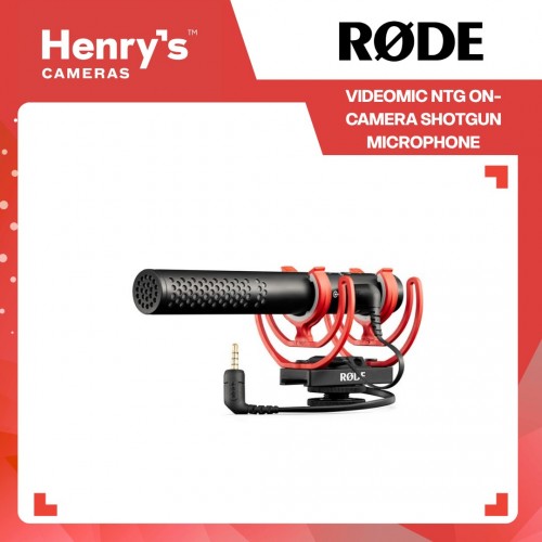 Rode VideoMic NTG On-Camera Shotgun Microphone