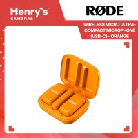 Rode Wireless Micro Ultra-Compact Microphone (USB-C) - Orange