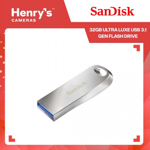 SanDisk 32GB Ultra Luxe USB 3.1 Gen Flash Drive