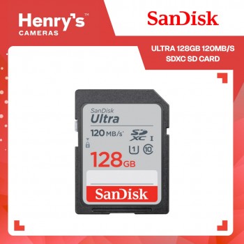 Sandisk Ultra 128GB 120MB/S SDXC SD Card SDSDUN4-128G