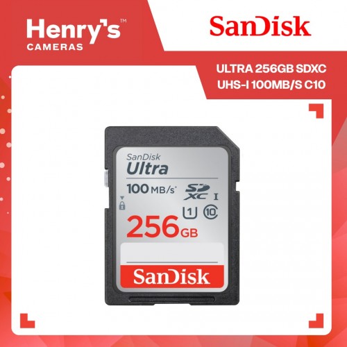 Sandisk Ultra 256GB SDXC UHS-I 100MB/S C10 - SDSDUNR-256G-GN3IN Sandisk Ultra 256GB SDXC UHS-I 100MB/S C10 - SDSDUNR-256G-GN3IN