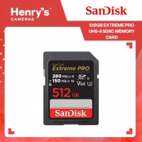 SanDisk 512GB Extreme PRO UHS-II SDXC Memory Card - SDSDXEP-512G-GN4IN
