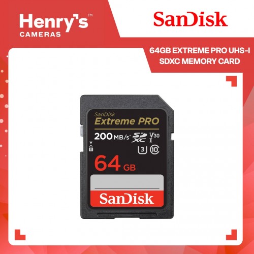 SanDisk 64GB Extreme PRO UHS-I SDXC Memory Card - SDSDXXU-064G-GN4IN