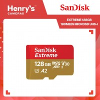 Sandisk Extreme 128GB 190MB/S MicroSD UHS-I SDSQXAA-128G Sandisk Extreme 128GB 190MB/S MicroSD UHS-I SDSQXAA-128G