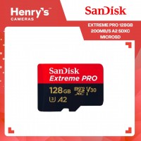 Sandisk Extreme Pro 128GB 200MB/S A2 SDXC MicroSD - SDSQXCD-128G-GN6MA