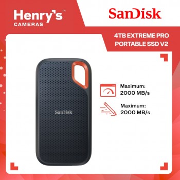 Sandisk 4TB Extreme Pro Portable SSD V2 SDSSDE81 Sandisk 4TB Extreme Pro Portable SSD V2 SDSSDE81