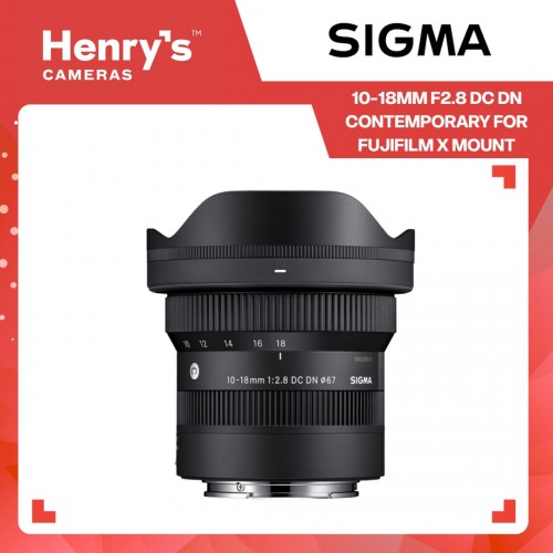 Sigma 10-18mm F2.8 DC DN Contemporary for Fujifilm X Mount Sigma 10-18mm F2.8 DC DN Contemporary for Fujifilm X Mount