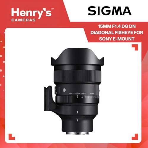 Sigma 15mm f1.4 DG DN Diagonal Fisheye for Sony E-Mount