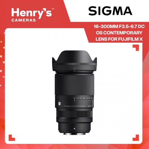 Sigma 16-300mm F3.5-6.7 DC OS Contemporary Lens for Fujifilm X