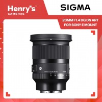 Sigma 20mm F1.4 DG DN Art for Sony E Mount Sigma 20mm F1.4 DG DN Art for Sony E Mount